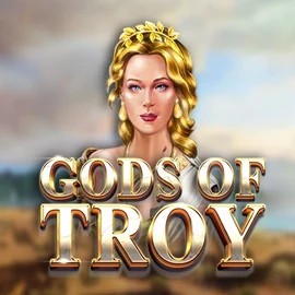Gods of Troy logo by Red Tiger Gaming at Zumospin Casino